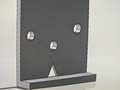 template hinge mounting device, drilling