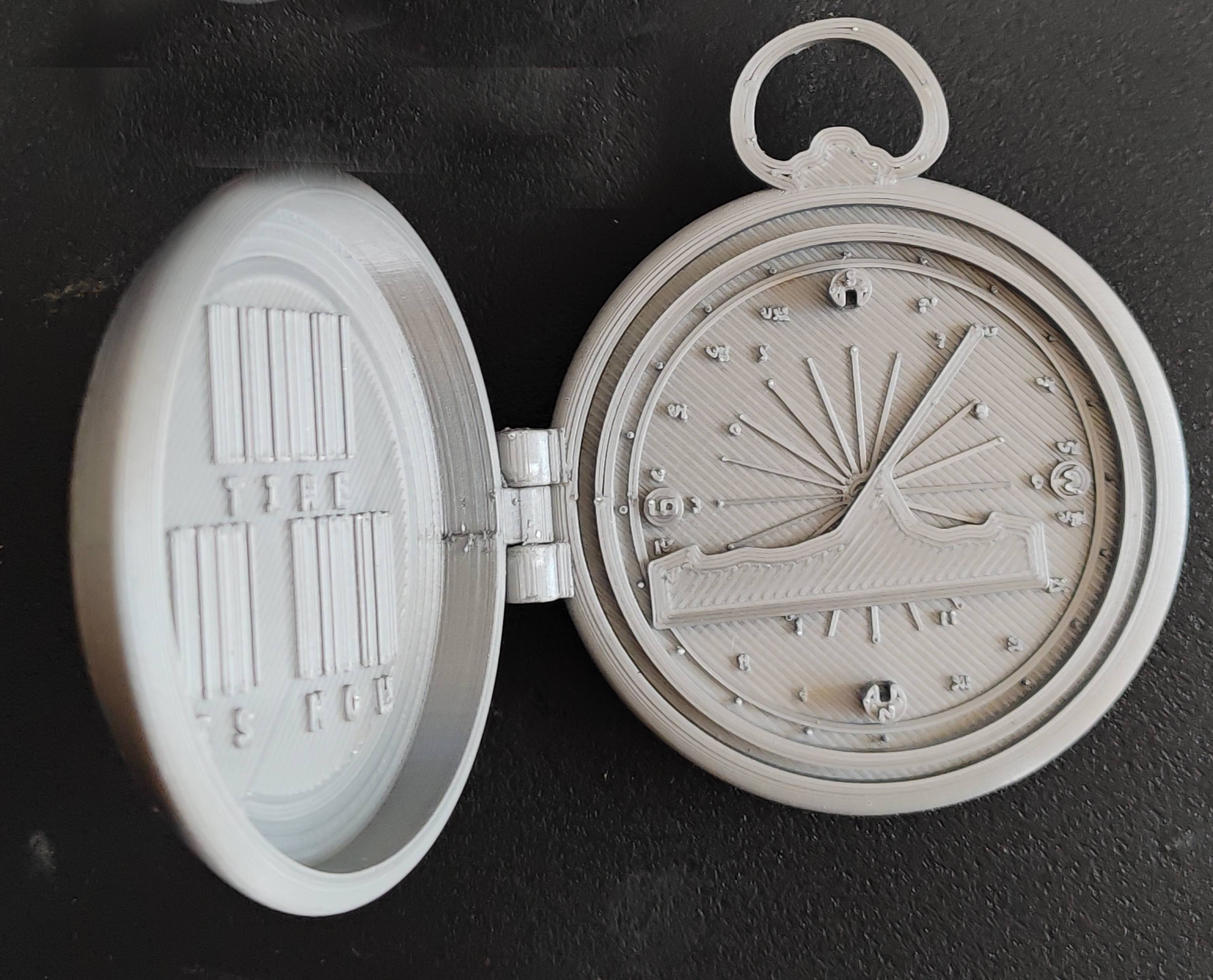 Remix Full metal Alchemist Poket watch /Clock