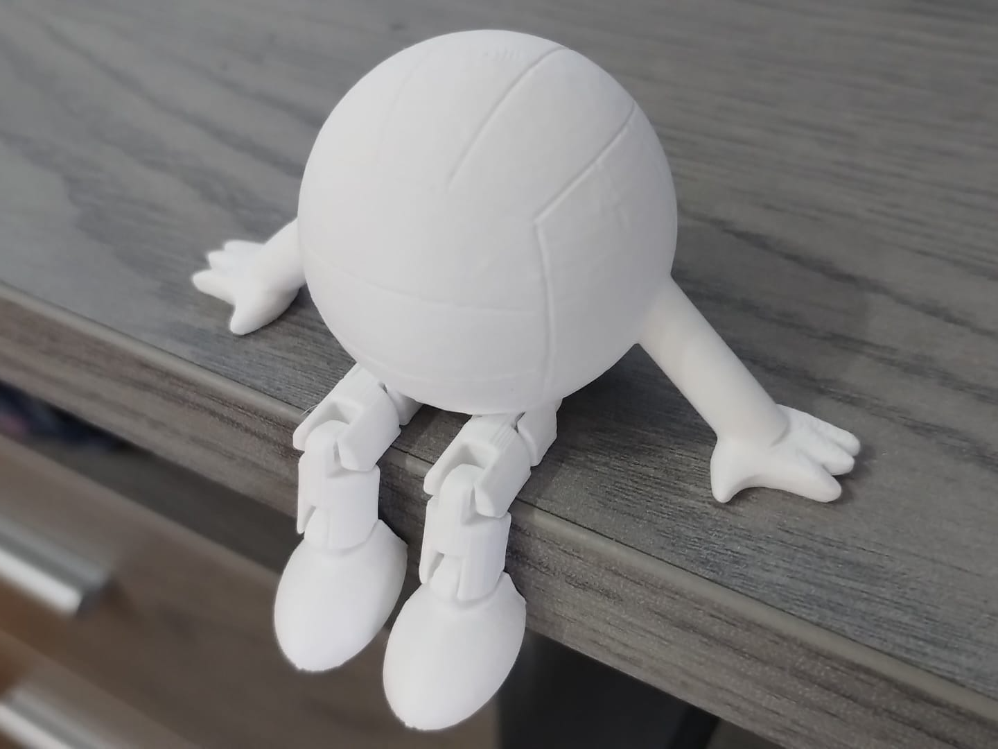 Volleyball Buddy – Articulated Mini Figure