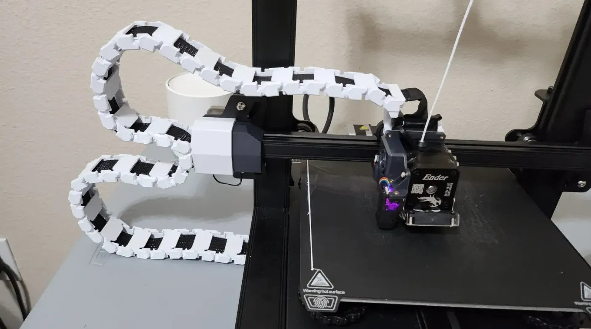 Ender 3 S1 Cable Chain