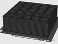 Gridfinity 5x5 Baseplate Stack 16-high