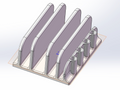 Vertical Laptop Stand Holder