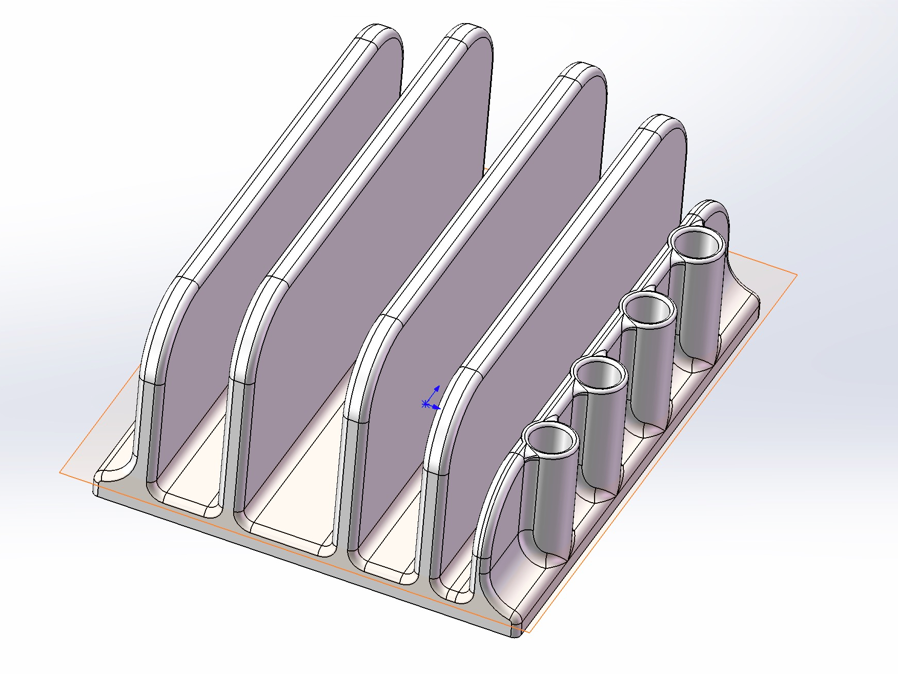 Vertical Laptop Stand Holder