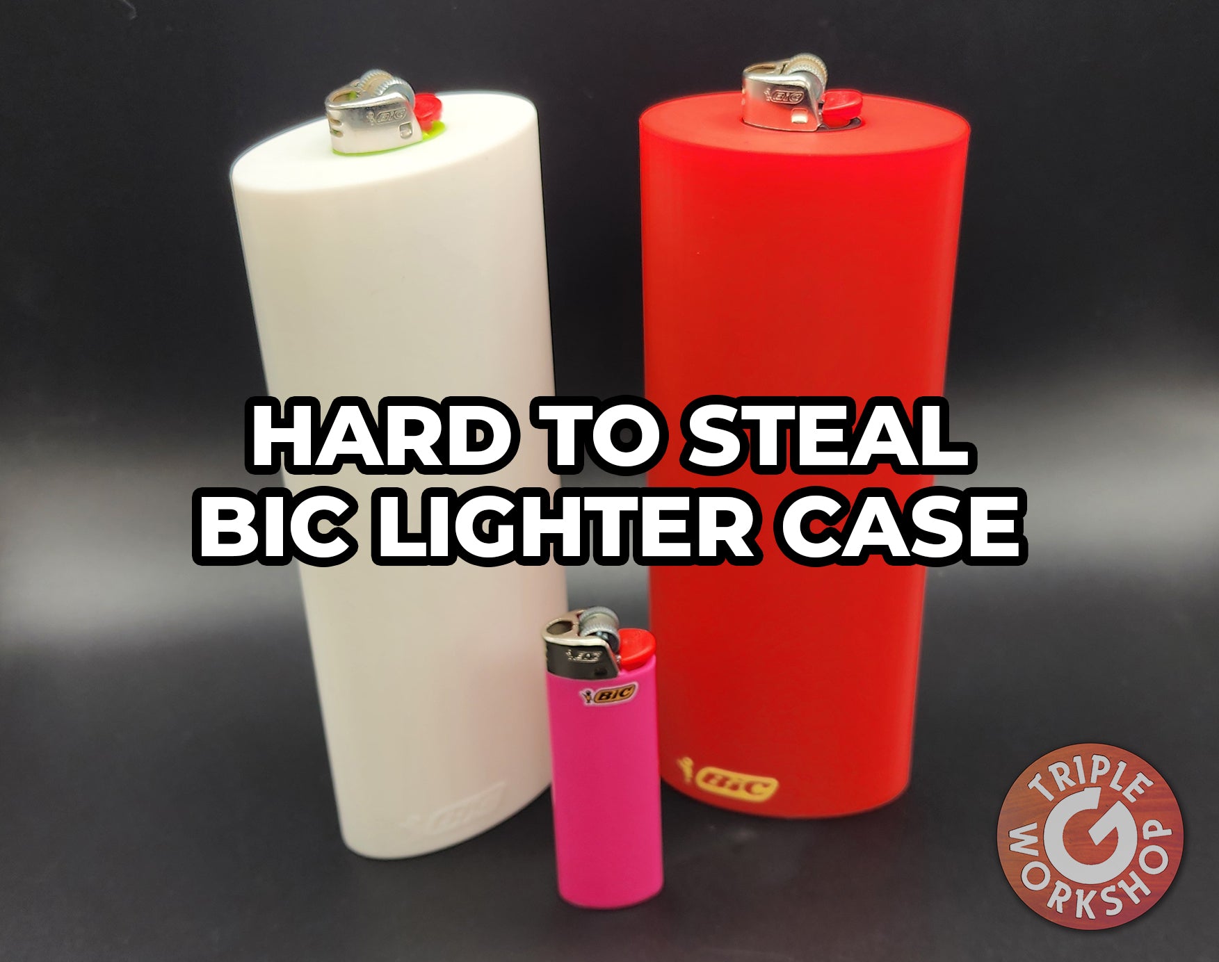 Hard to Steal Bic Lighter Case