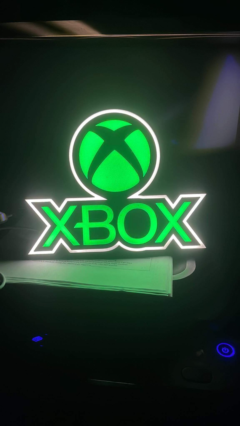 Lampada Xbox 3D