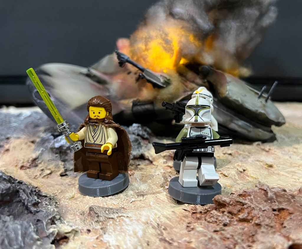 Brick Star Wars Legion Base for Minifigures