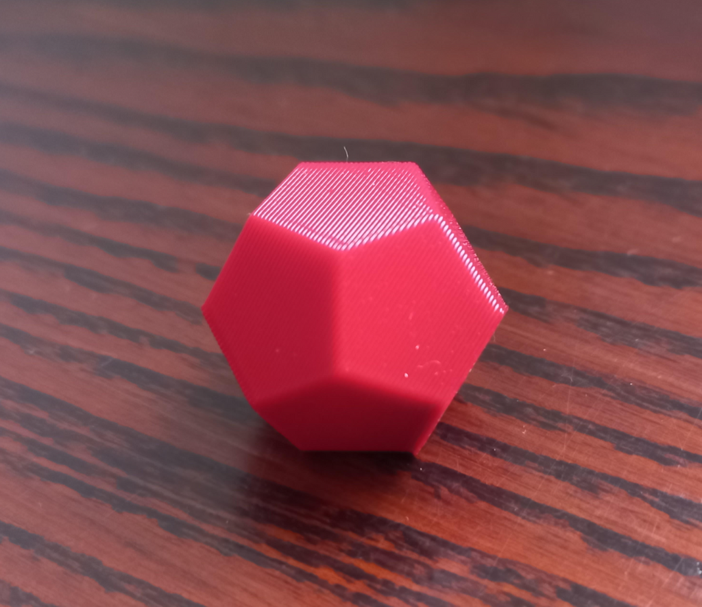 Dodecahedron D12 dices base