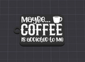 fun coffee keychain/charm(free commercial)