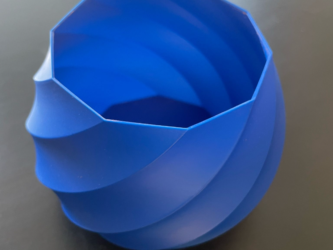 Spiral Planter - Modern 3D Printed Flower Pot