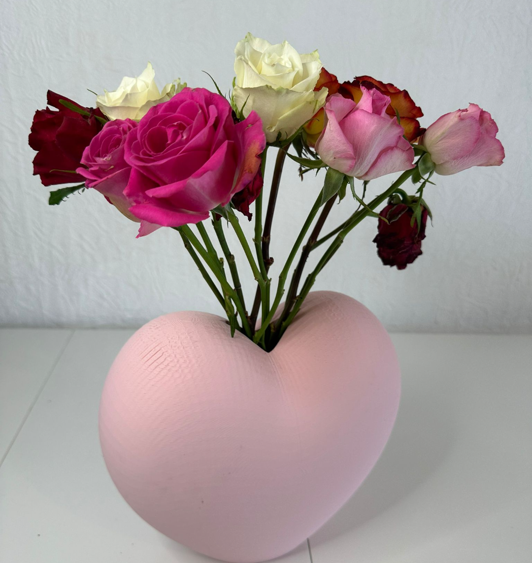 Heart Shaped Vase