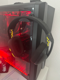 Headphone holder on case