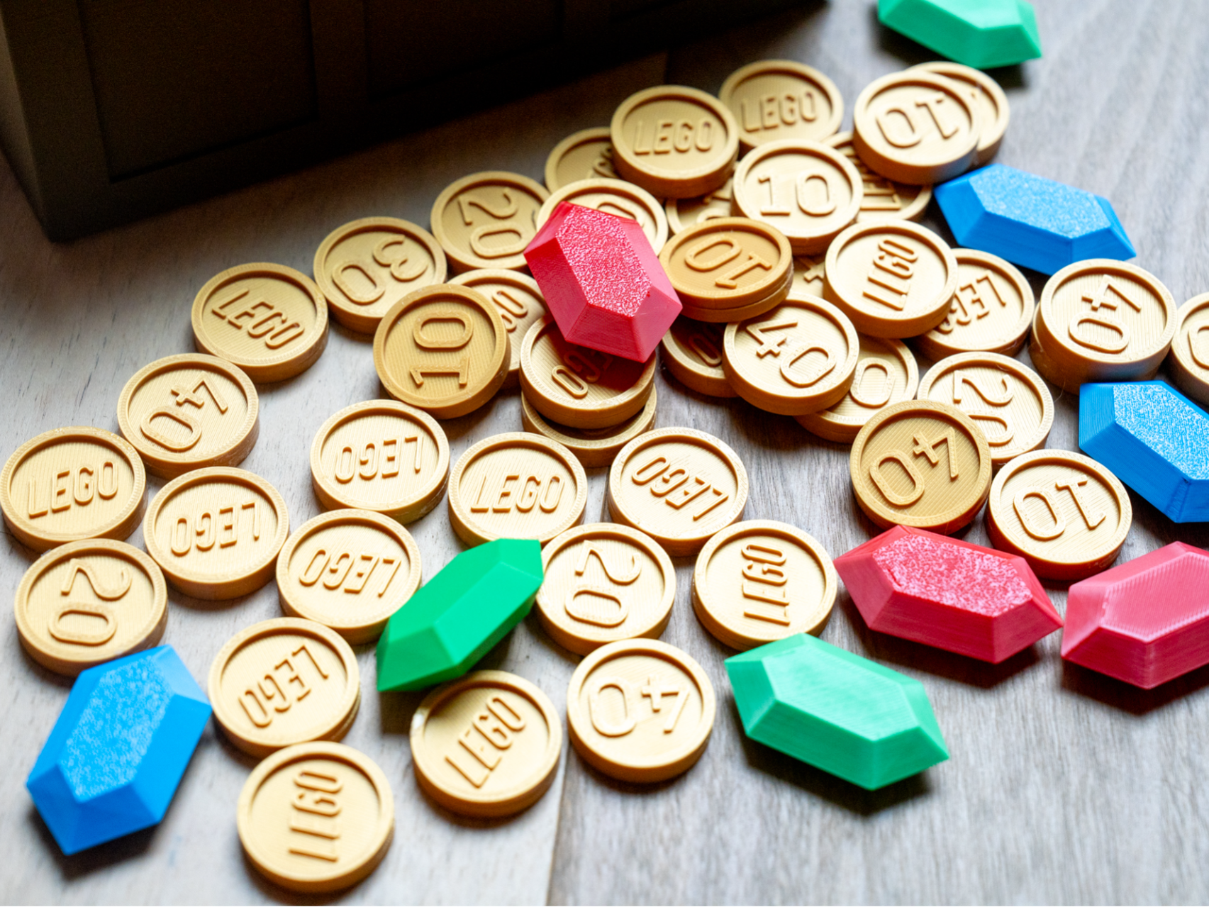 Giant brick-Like Coin 10:1 Scale