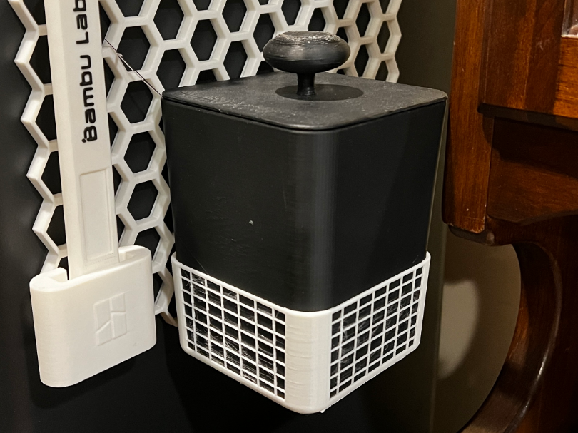 Honeycomb waste basket
