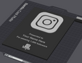 Instagram Award Plaque