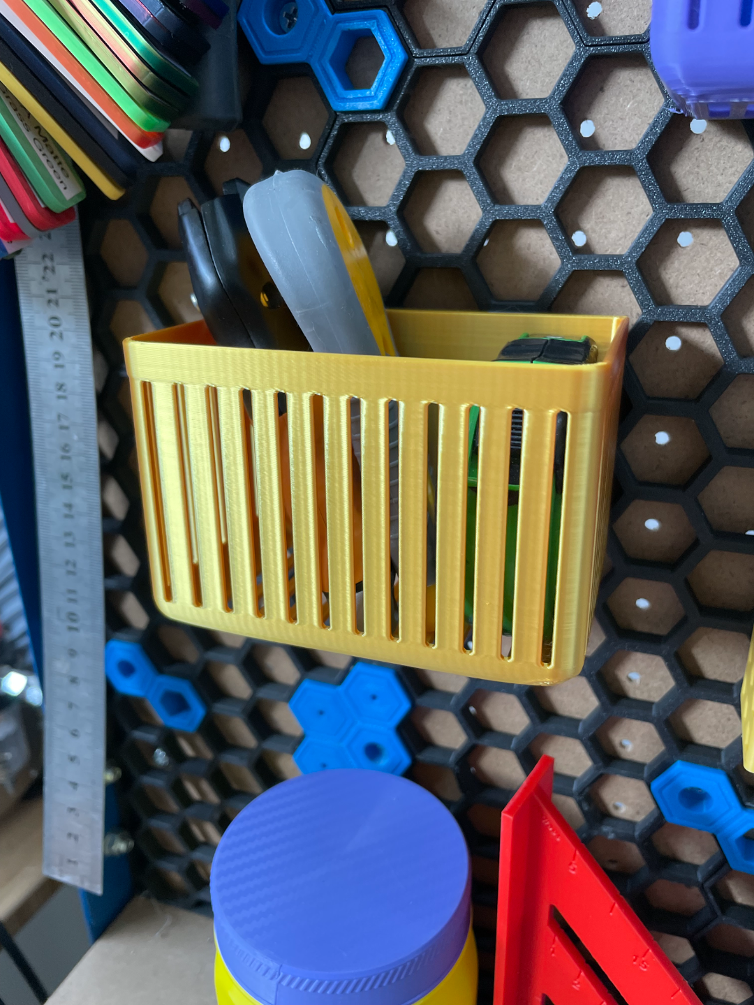 HSW Large Tray / Basket (Honeycomb Storage Wall)