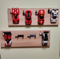Brick car and figure wall holder