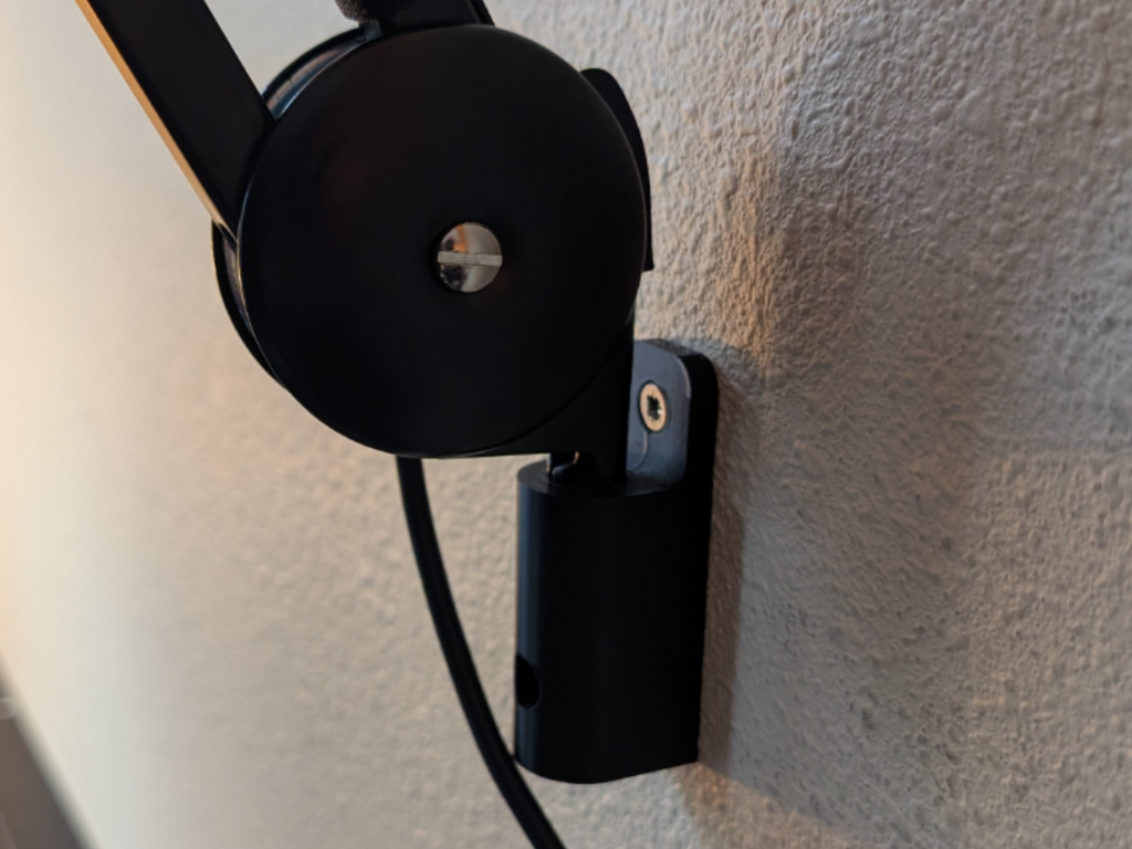 Wall mount for Rode PSA1 boom