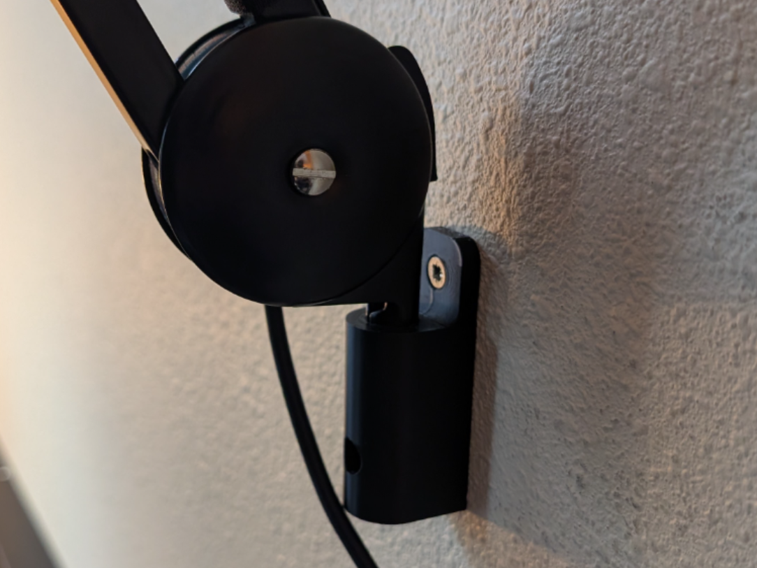 Wall mount for Rode PSA1 boom
