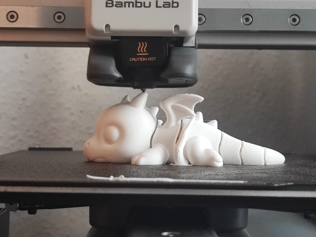 cute articulated flexi baby Dragon