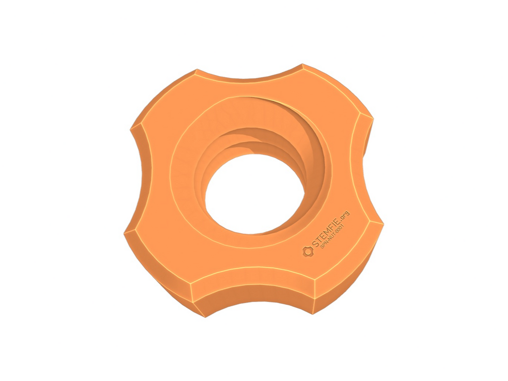 STEMFIE Fasteners - Nuts - Threaded - Open