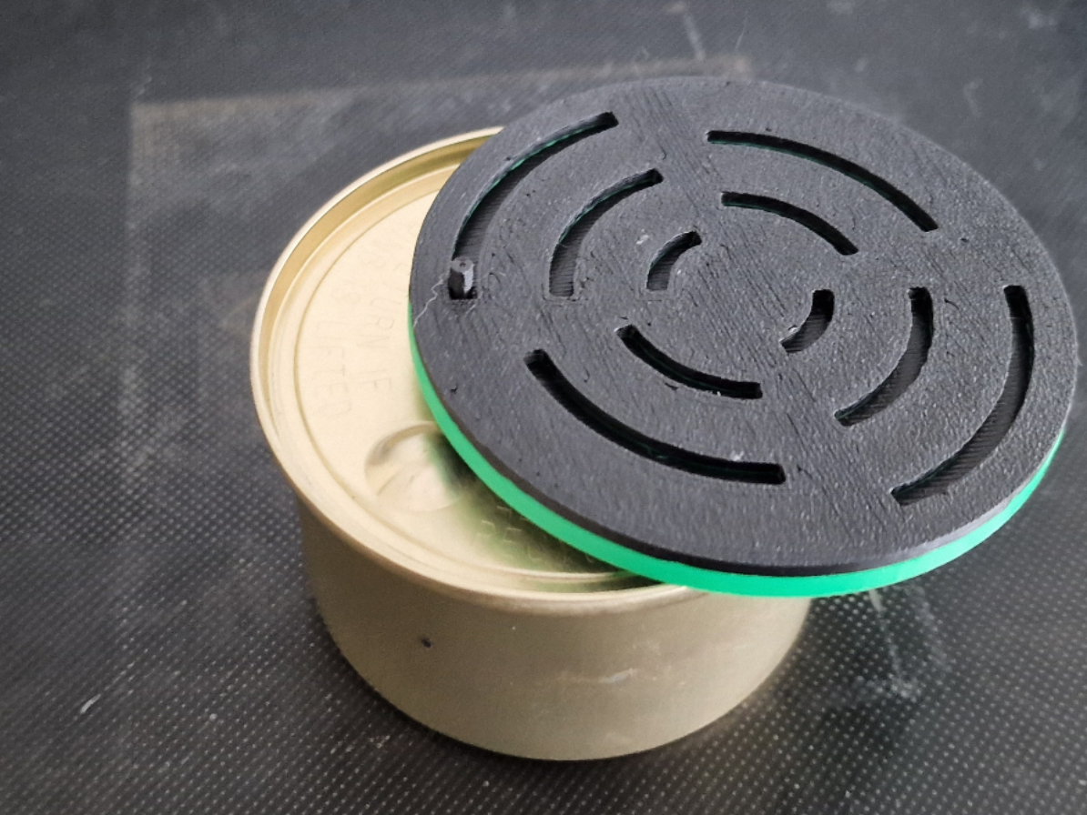 California Scents car fragrance lid