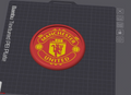 Manchester United Coaster