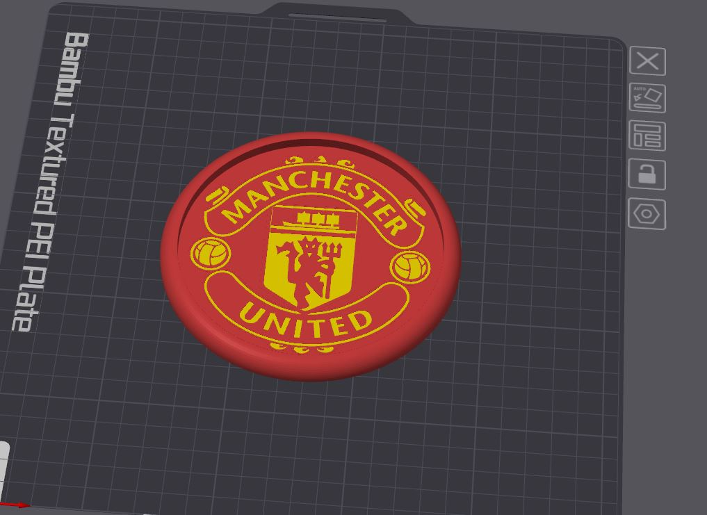 Manchester United Coaster