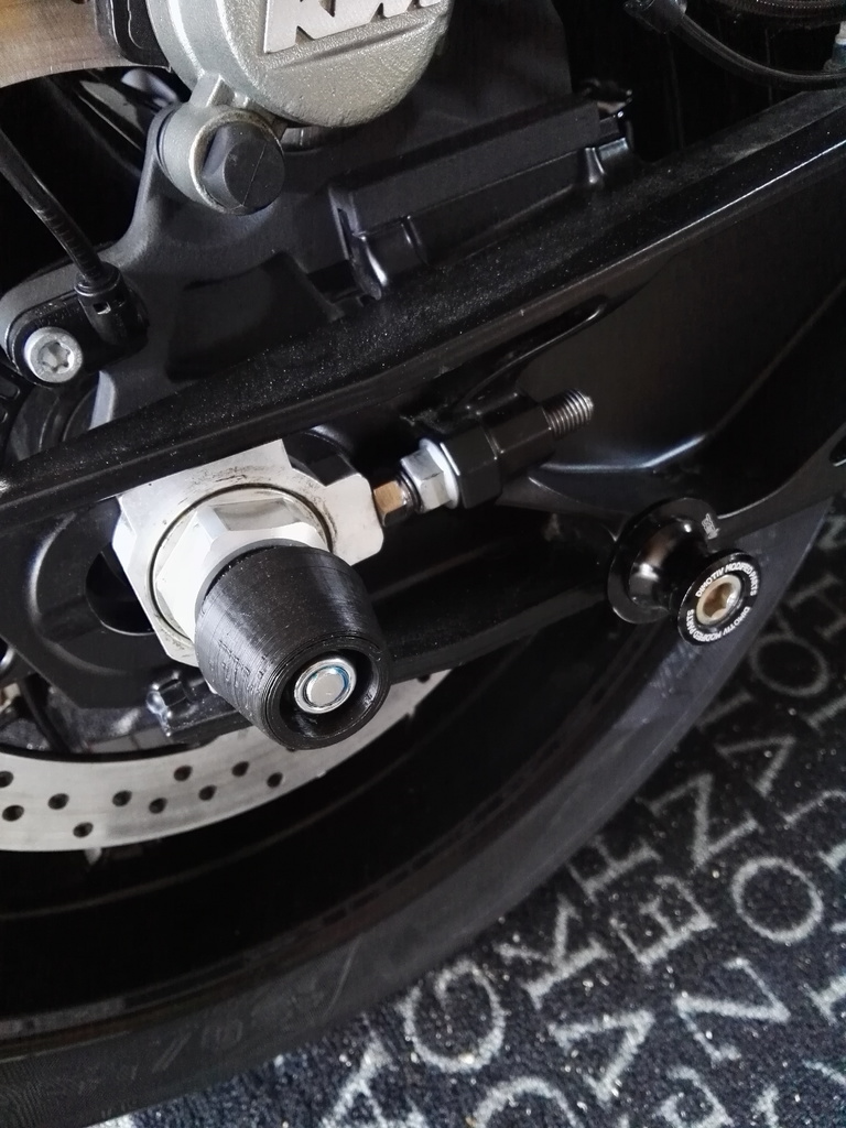 KTM AchsProtektoren Crashbobbins