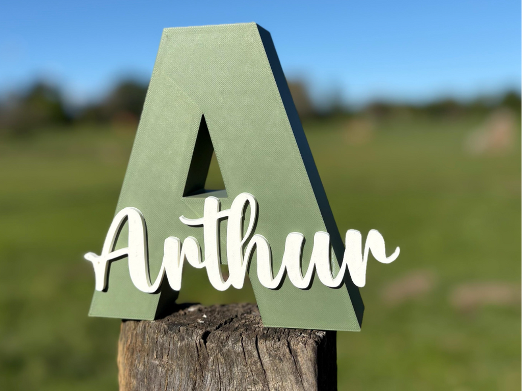 Decorative Name Sign - Customizable