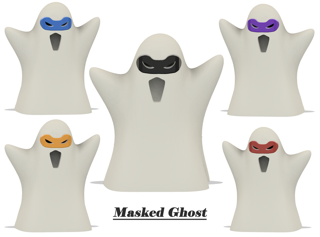 Masked Ghost (fusion360)