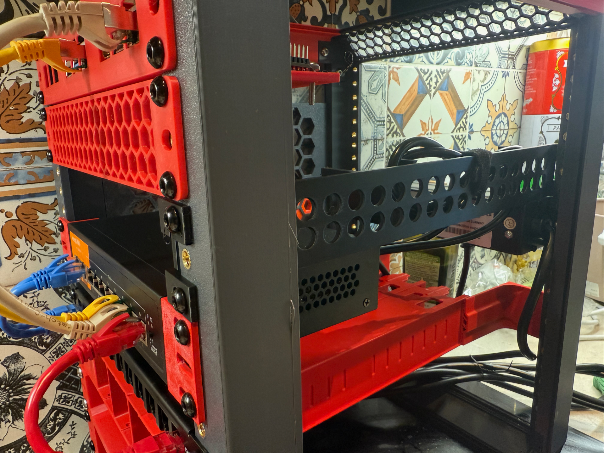 Lab Rax Cable Management for 10inch / 19inch rack