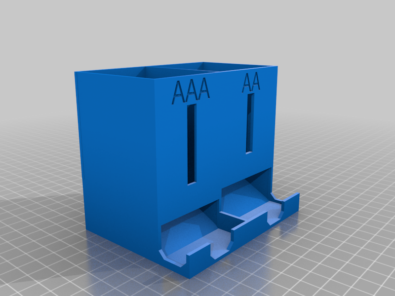Large Battery Holder - AA & AAA