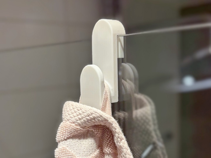 Towel hanger for Shower Screen