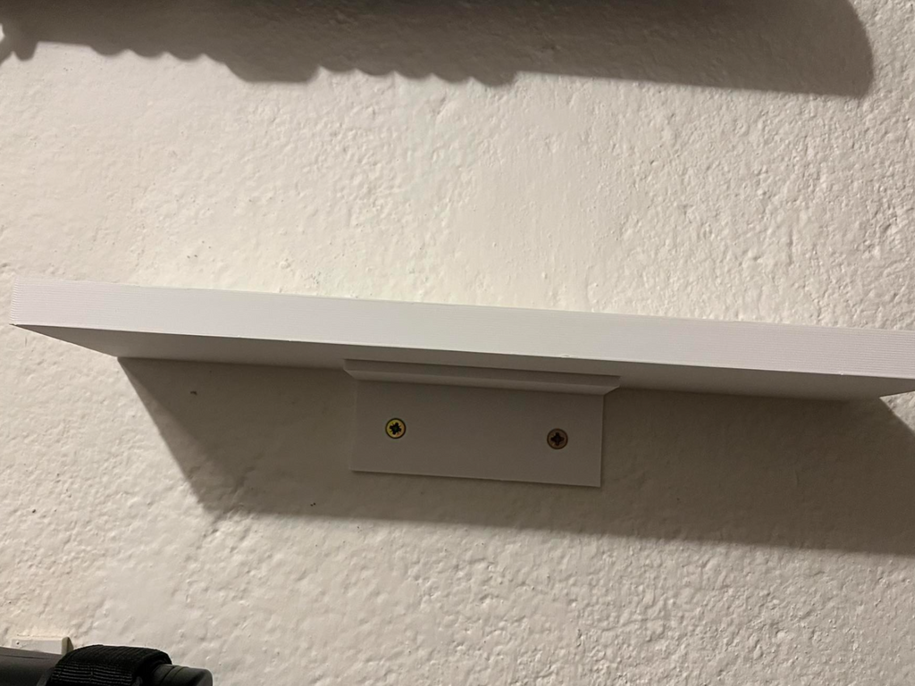 Shelf 300x80x15 with brackets for mounting