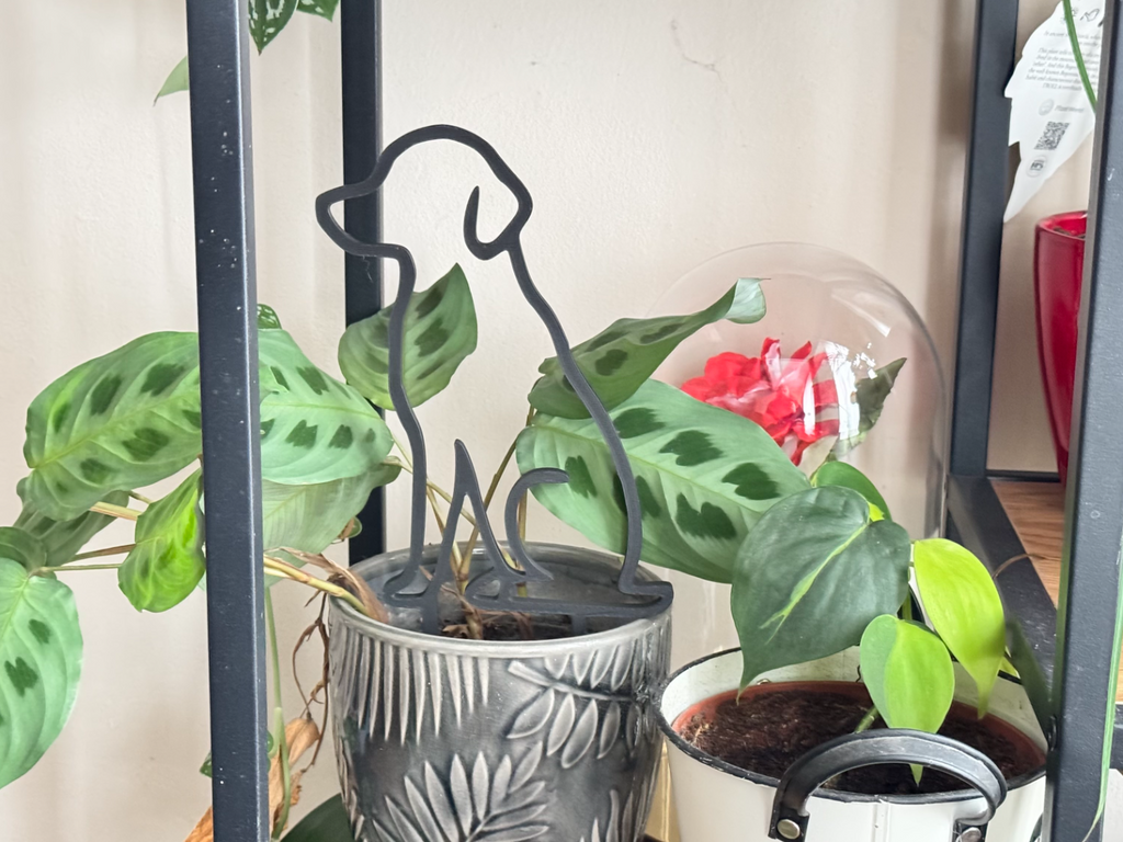 Plant trellis, support, Dog theme ver.2