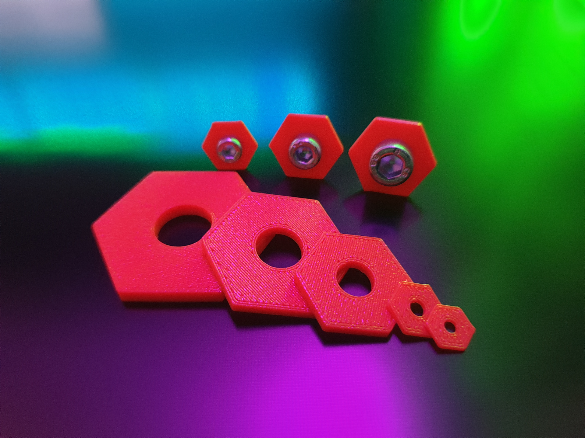 "DIN 125" - Washer - 50% Bigger Hex Edition M2-M10