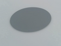 Flat 2D oval shape