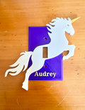 Multicolor Unicorn Light Switch Cover
