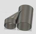 Ventilation Splitter 100mm/125mm to 125mm