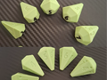 crystal dice set