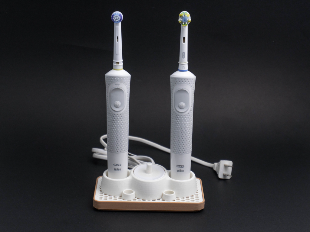 Oral-B Dual Toothbrush + Charger holder