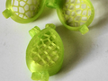 Small egg shaped pendant with pip hinge
