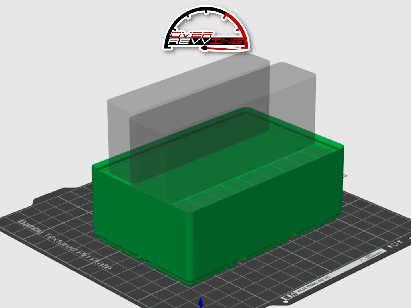 Gridfinity HD & USB holder 3x2