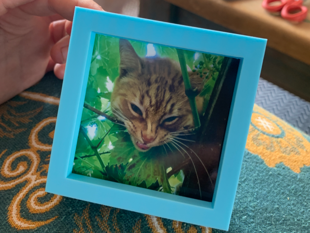 3 by 3 photo frame