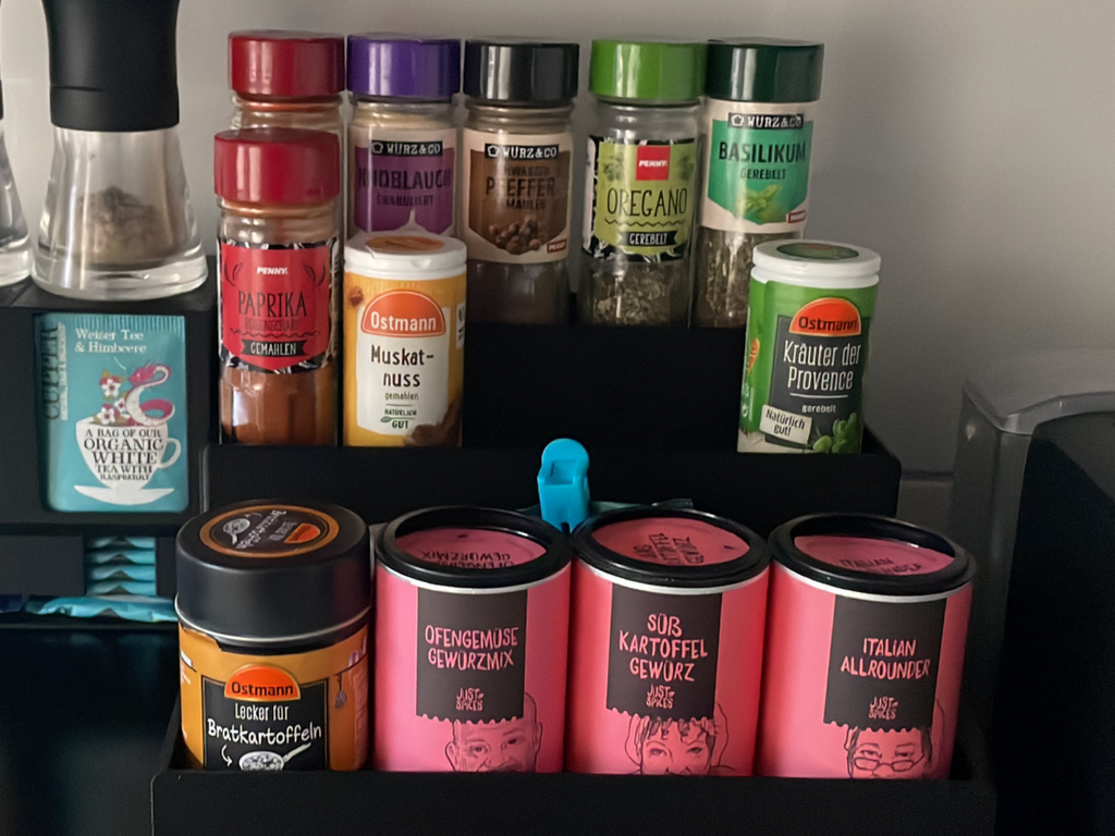 Spice Rack for different sizes