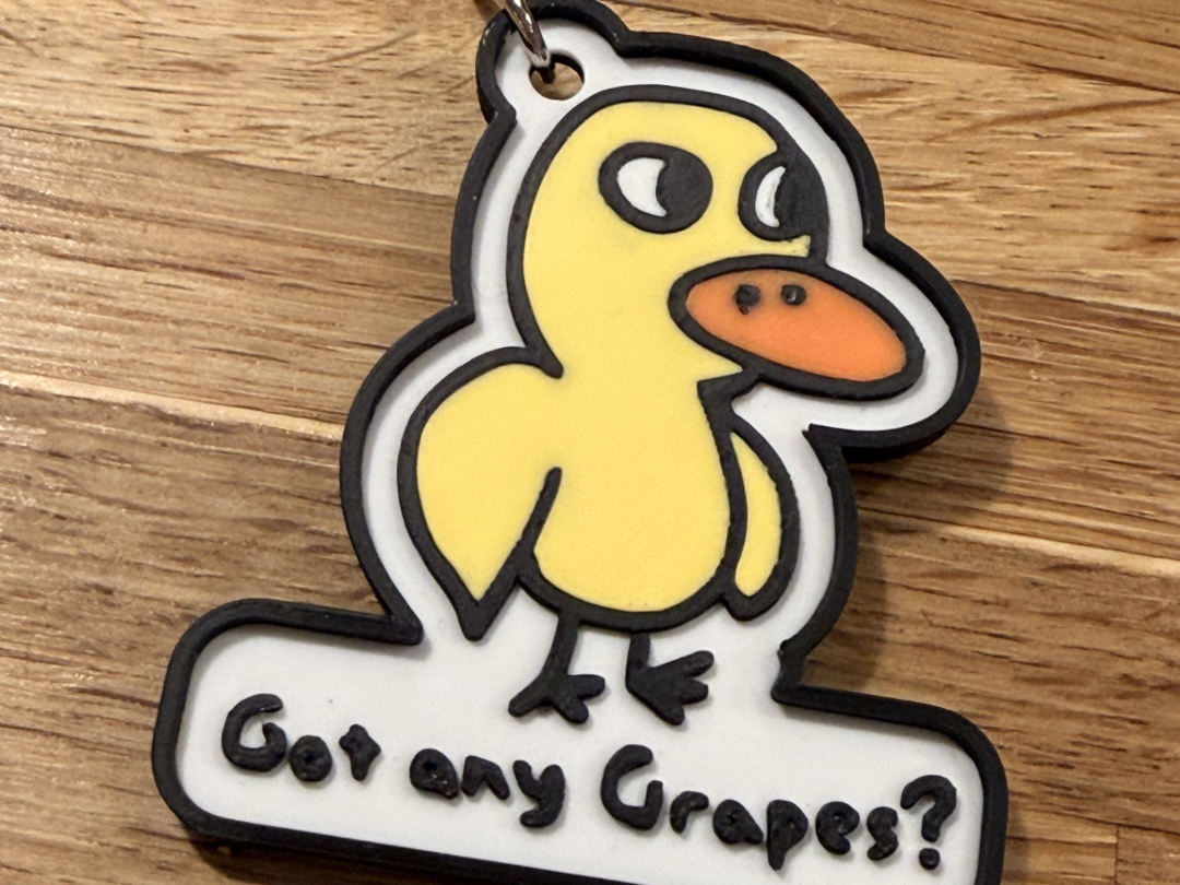 Duck Song Keychain