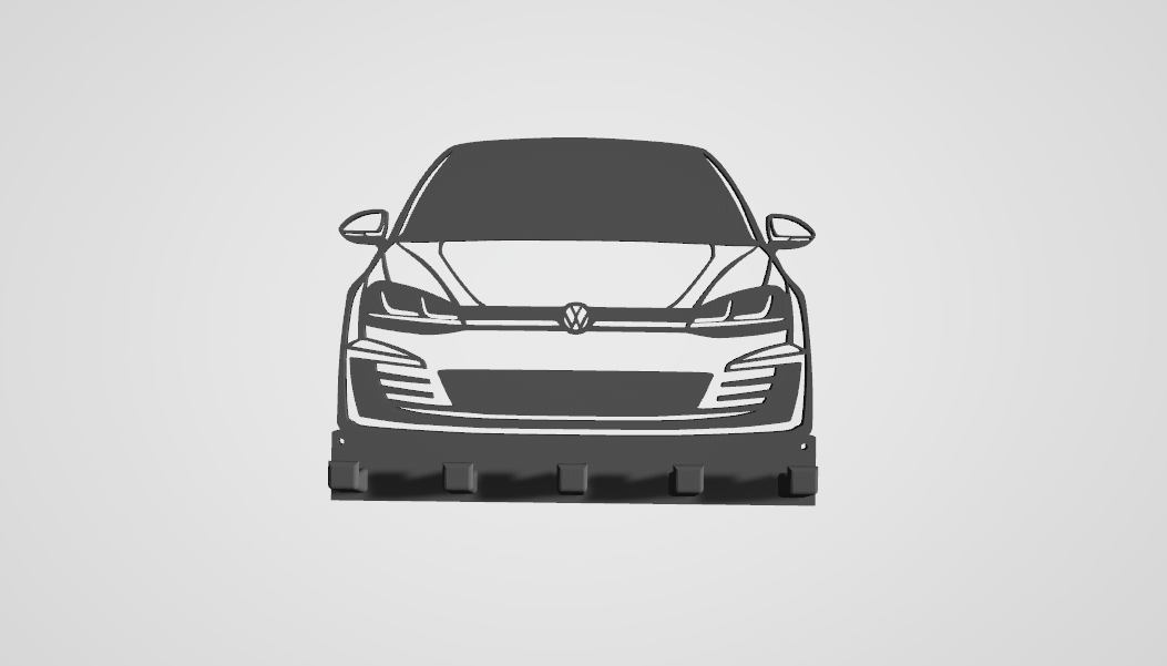 Golf Mk7 Key Hanger