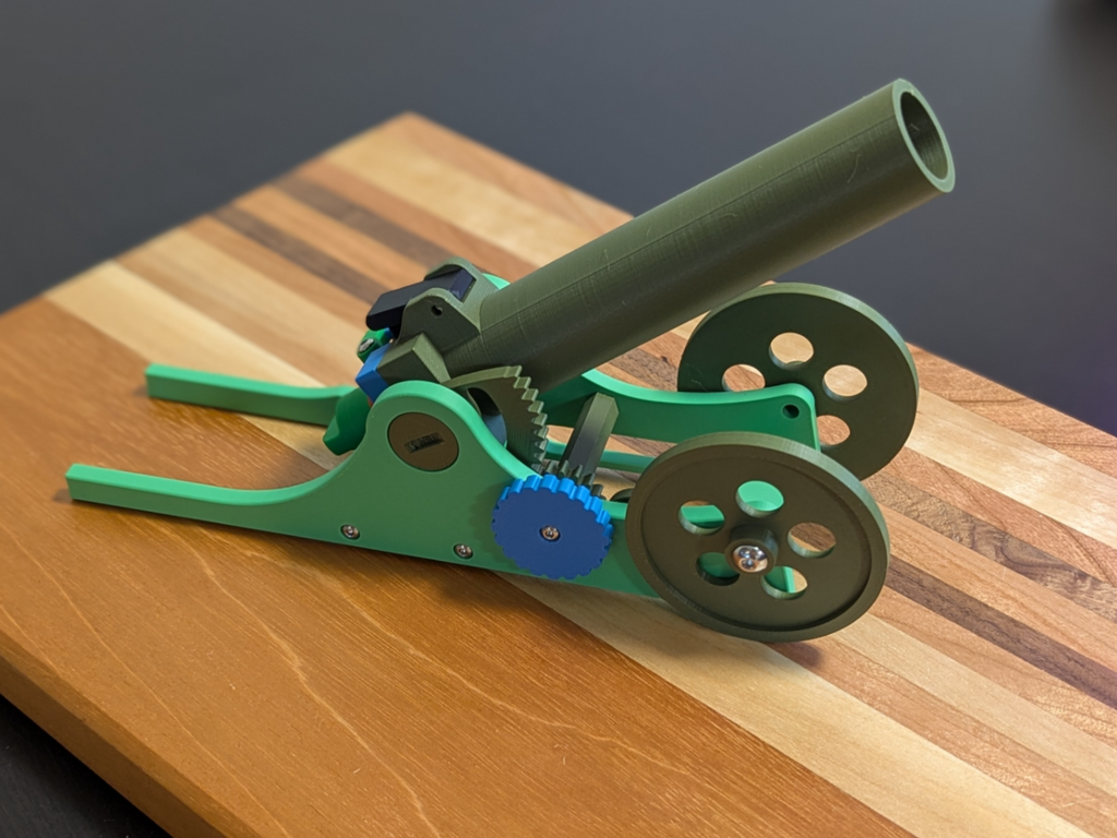Functional Artillery Canon Toy