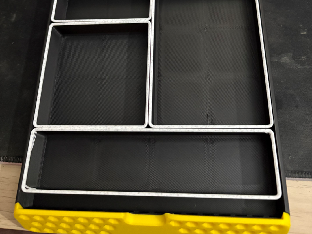 Gridfinity Bins for AMS Riser v2
