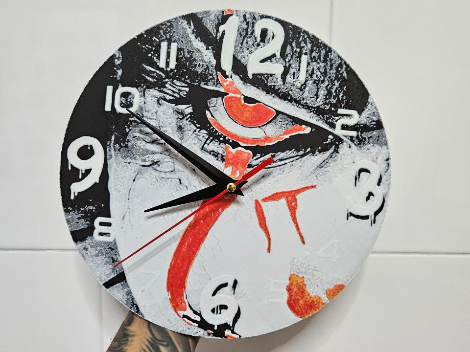 Hueforge reloj payaso it